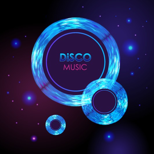 Disco Rainbow vector background 01 Vector Background rainbow disco background   