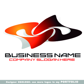 Company business logos creative design 03 logos logo creative company business   
