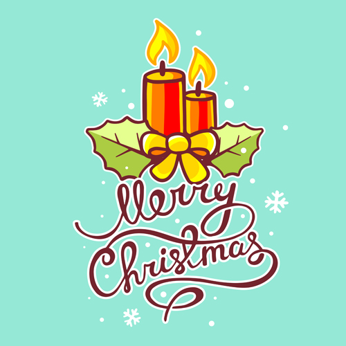 Cartoon styles christmas elements deisng vector 06 styles elements design christmas cartoon   