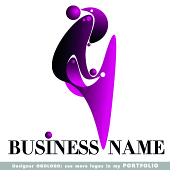 Company business logos creative design 02 logos logo creative company business   