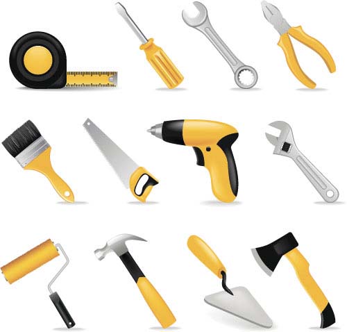 Vector tool design set 01 tool design   