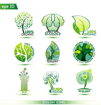 Creative ecology icons design graphic vector icons icon ecology Ecol creative   