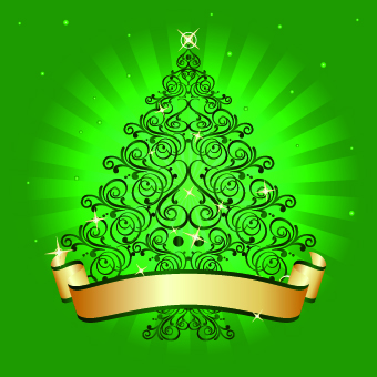2014 Abstract Christmas tree design vector 02 christmas tree christmas 2014   