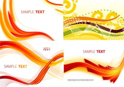 Set of dynamic lines background vector 35949 lines dynamic background   