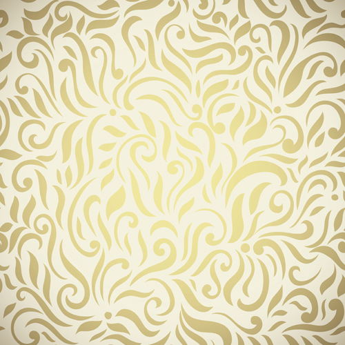 Abstract golden elements vector seamless pattern seamless pattern golden elements element abstract   