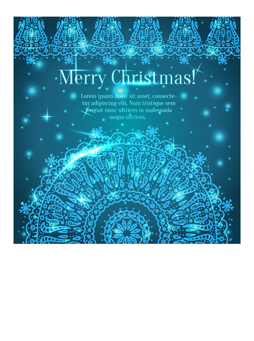Shiny Blue Merry Christmas cards design vector 04 shiny merry christmas cards card blue   