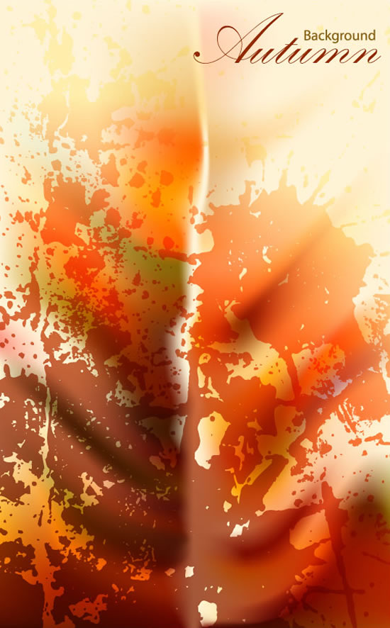 Grunge background autumn style vector 02 style grunge background autumn   