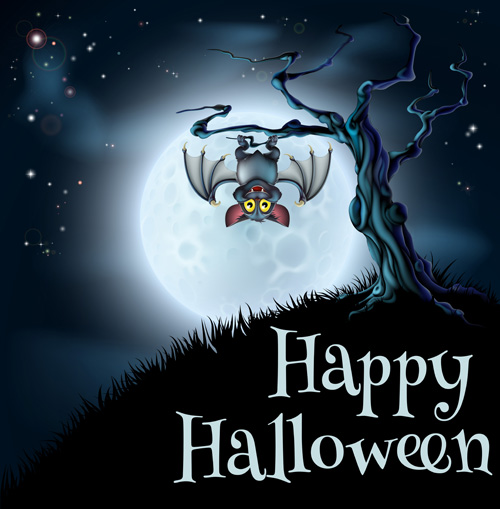 2013 Halloween vector background 03 Vector Background halloween 2013   