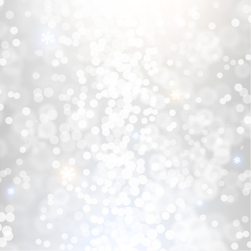 White light dot with blurs christmas background vector 04 white light dot christmas blurs background   