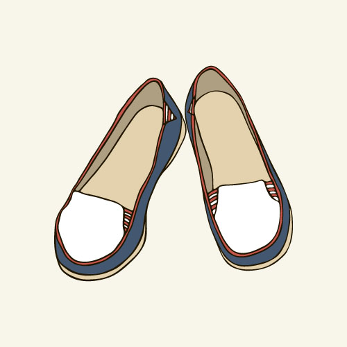 Hand drawn shoes illustration vector 02 shoes illustration hand drawn   