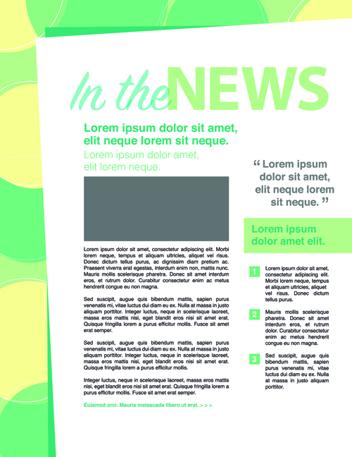 News page layout design vector 07 page news layout design layout   