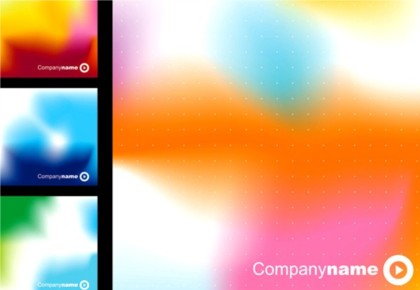 Bright colorful background vector set colorful bright background   