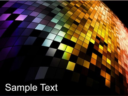 Neon mosaic colorful background vector mosaic colorful background   