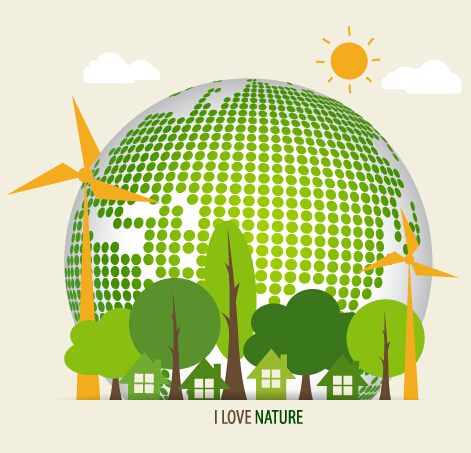 Green ecology earth poster design vector 03 poster design poster green ecology earth   