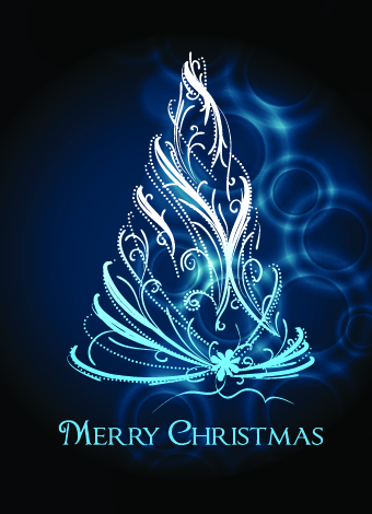 2014 Abstract Christmas tree design vector 07 design christmas tree christmas 2014   