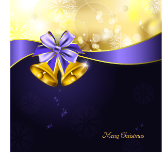 2014 Christmas ribbon and bell background 01 ribbon christmas bell background 2014   