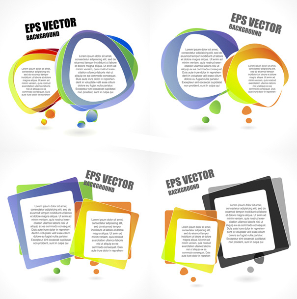 Language dialog frames vector vector language dialog   