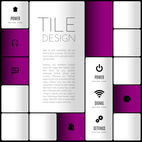 Mobile interface layout vector material 05 mobile material layout interface   