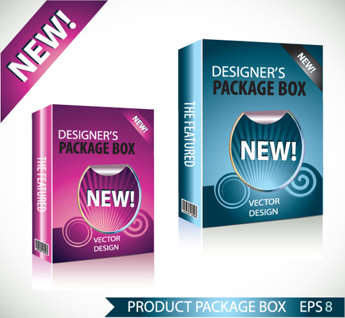 New Product Packaging Boxes design vector 03 product packaging new boxes   