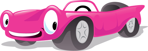 Funny Color Cartoon cars vector 01 funny color cartoon car cartoon cars car   