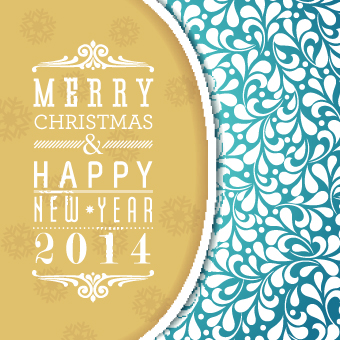 Elegant 2014 Christmas holiday backgrounds vector 01 holiday elegant christmas backgrounds background 2014   