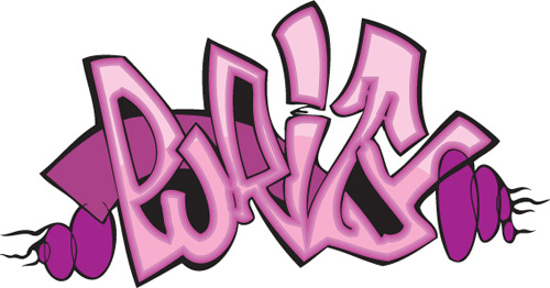 Funny graffiti alphabet design vector 12 graffiti funny alphabet   