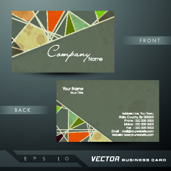 Classic business cards design vector 03 classic business cards business card business   