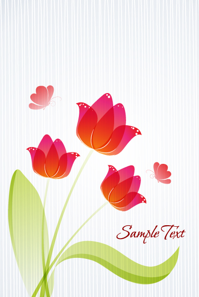 Flower illustrations vector background 26 Vector Background illustrations illustration flower background   