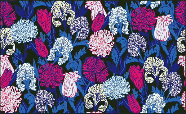 The group spent flurry vector material wallpaper vector stroke patterns flowers chrysanthemum background   