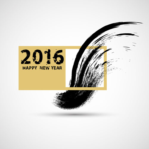 Creative 2016 new year design vector collection 02 year new creative collection 2016   