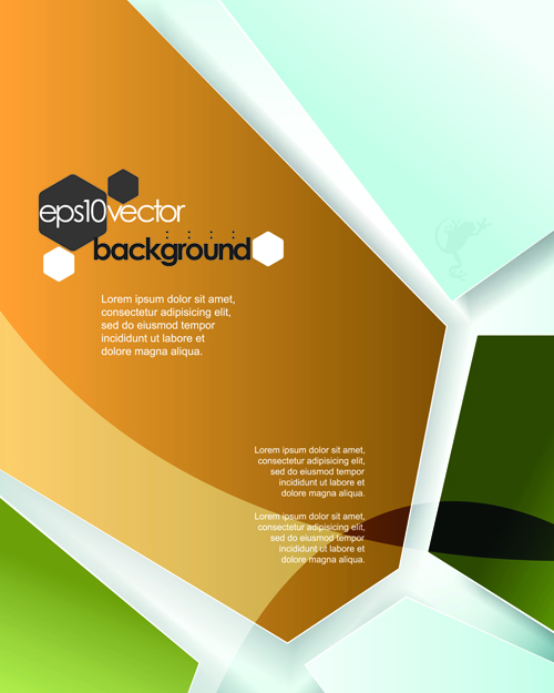 Business style modern background vector set 03 modern business background vector background   