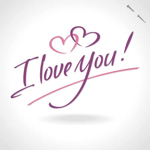 I love you creative vector design 05 i love you creative   