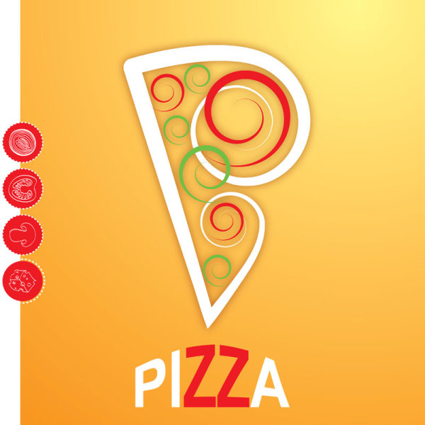 Cartoon pizza design free vector 03 pizza design cartoon   