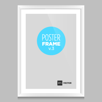 Blank poster template vector 03 template vector template poster blank   