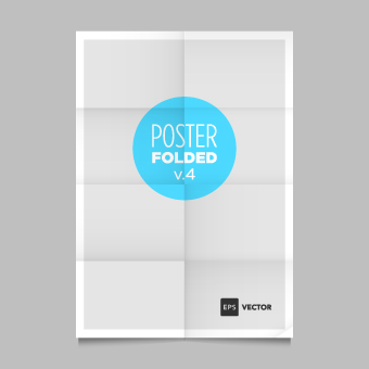 Blank poster template vector 05 template vector template poster blank   