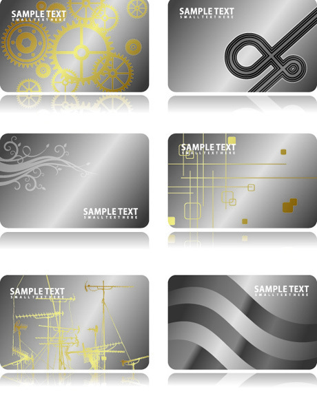 Metal business card template template metal card business   