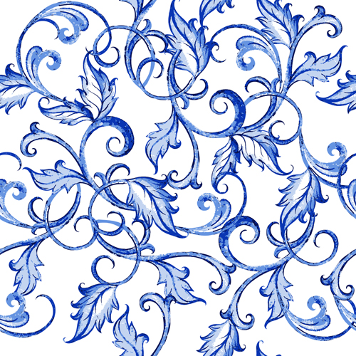Blue floral ornaments vector backgrounds 01 ornaments ornament floral blue background   