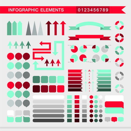 Creative infographic element vector material 03 vector material infographic graphic element creative   