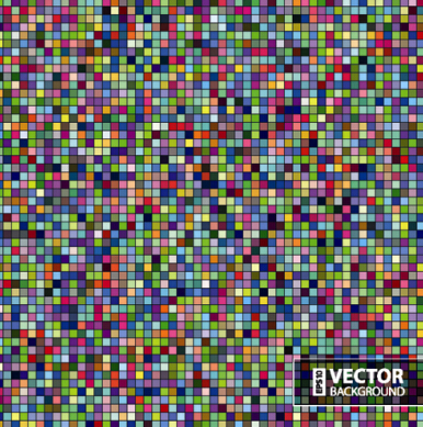 Gloss color mosaic background graphic vector 01 mosaic gloss color background   