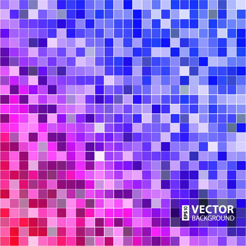 Gloss color mosaic background graphic vector 02 mosaic gloss color background   