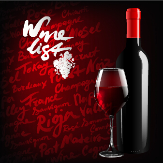 Dark red wine menu background vector 05 red wine menu background vector background   