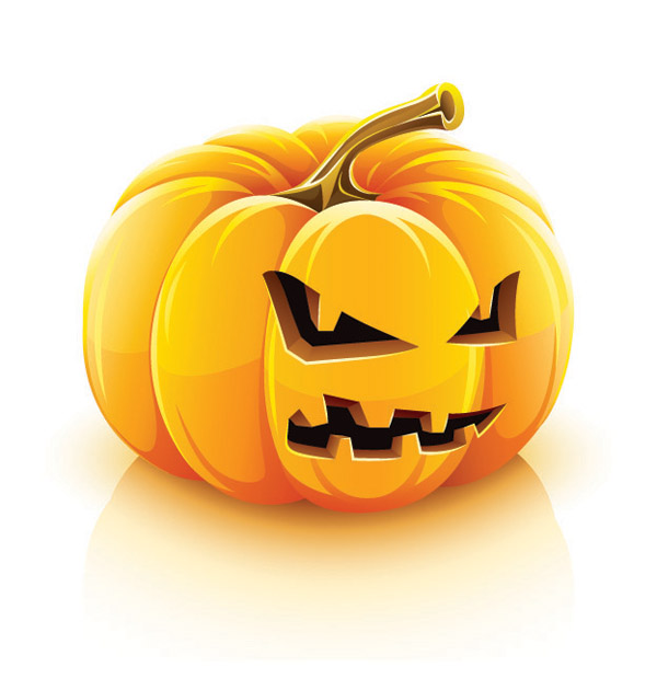 Vector set of halloween pumpkin design material 02 pumpkin halloween   