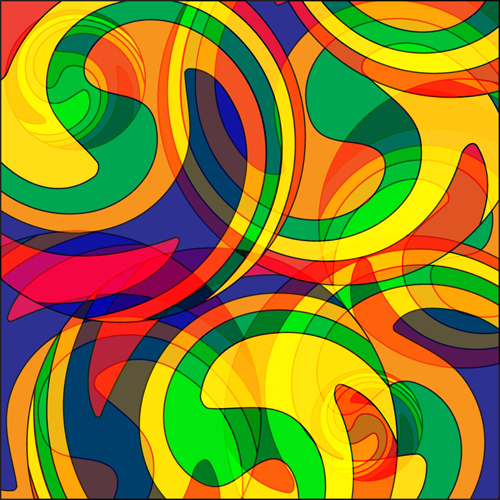 Colorful Glass mosaic vector background set 05 mosaic glass colorful   