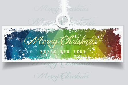 2015 christmas and new year grunge banner 03 new year grunge christmas banner 2015   