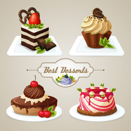 Best desserts vector icons graphics 01 icons icon desserts dessert   