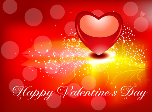 Happy Valentines hearts Illustration vector 03 Valentine illustration hearts heart happy   