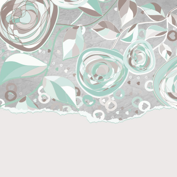 Hand drawn Floral and paper of background vector 04 paper hand drawn floral   