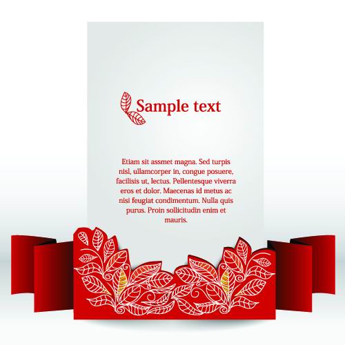 Set of Decorative banner vector 02 decorative banner   