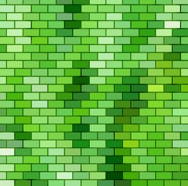 Green brick wall texture background vector texture brick wall brick background vector   