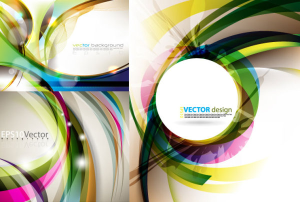 Dynamic background clutter vector graphic texture style lines dynamic lines color circles   